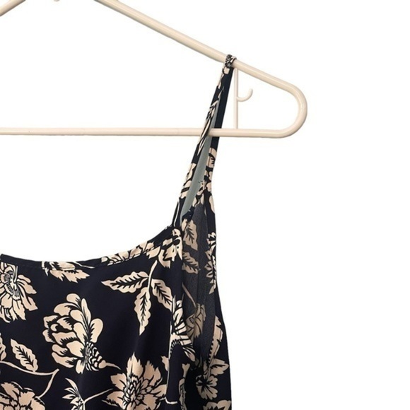 🔹5/$25🔹 Miss Daisy Blue and White Floral Spaghetti Strap Dress. Size Large - Picture 3 of 10